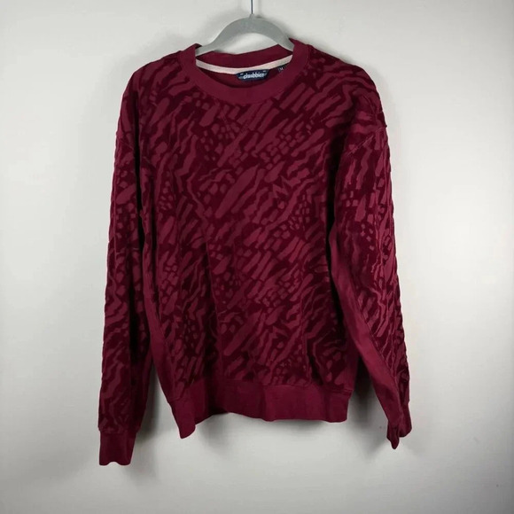 Chubbies The Thereafter Crewneck Sweater Velour Medium - Picture 1 of 6